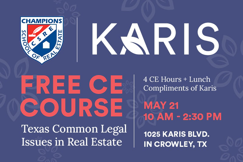 Free CE Course on May 21